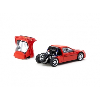Tarmac 1:64 Ford RS200 red